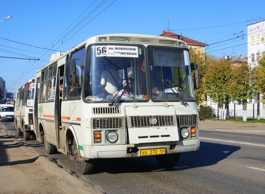 В Костроме с 20 апреля возобновляются дополнительные автобусные рейсы для садоводов