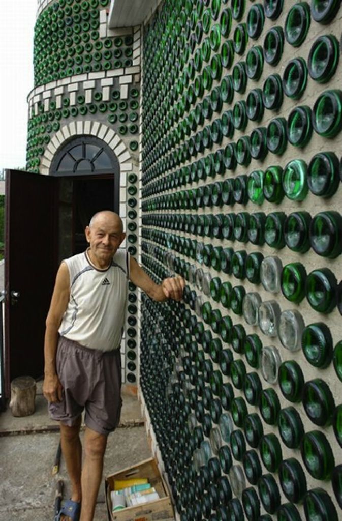 Дом из пластиковых бутылок своими руками (+Фото)