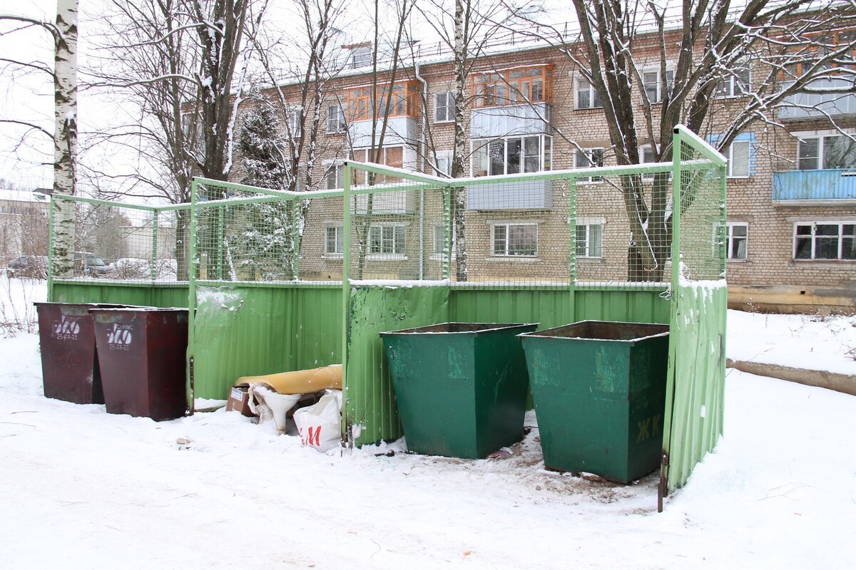 Жителей Рыбинска должны уведомлять о переносе контейнерных площадок