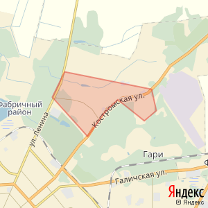 Карта: Холодное водоснабжение