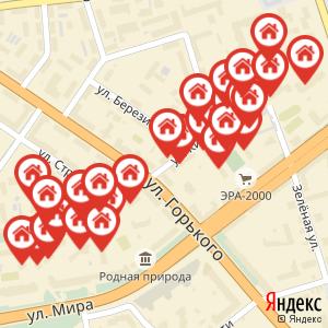 Карта: Отключение электроснабжения
