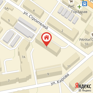 Карта: Отключение электроснабжения