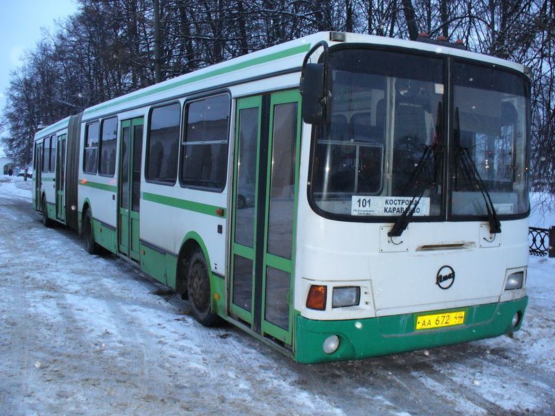 Остановка автобусов межмуниципального маршрута № 101 в центральной части Костромы будет перенесена