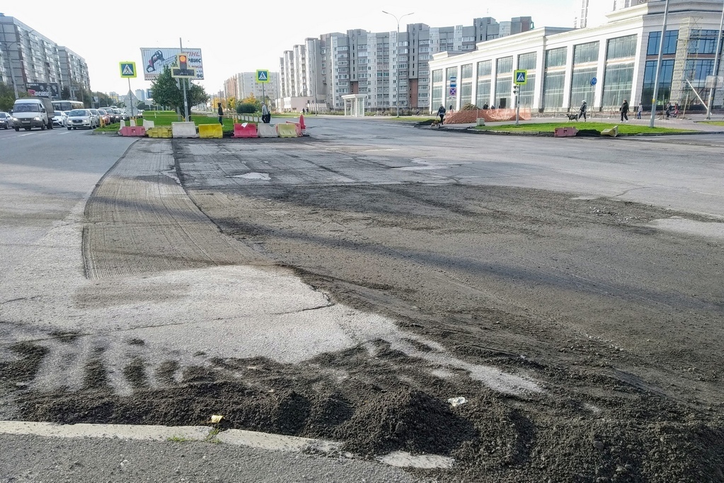 Ремонт Октябрьского проспекта