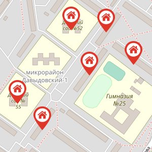 Карта: Отключение отопления