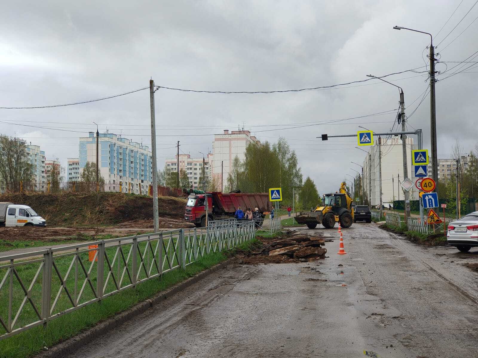 В Костроме начался ремонт дорог в рамках национального проекта «Безопасные  качественные дороги» - МойДом