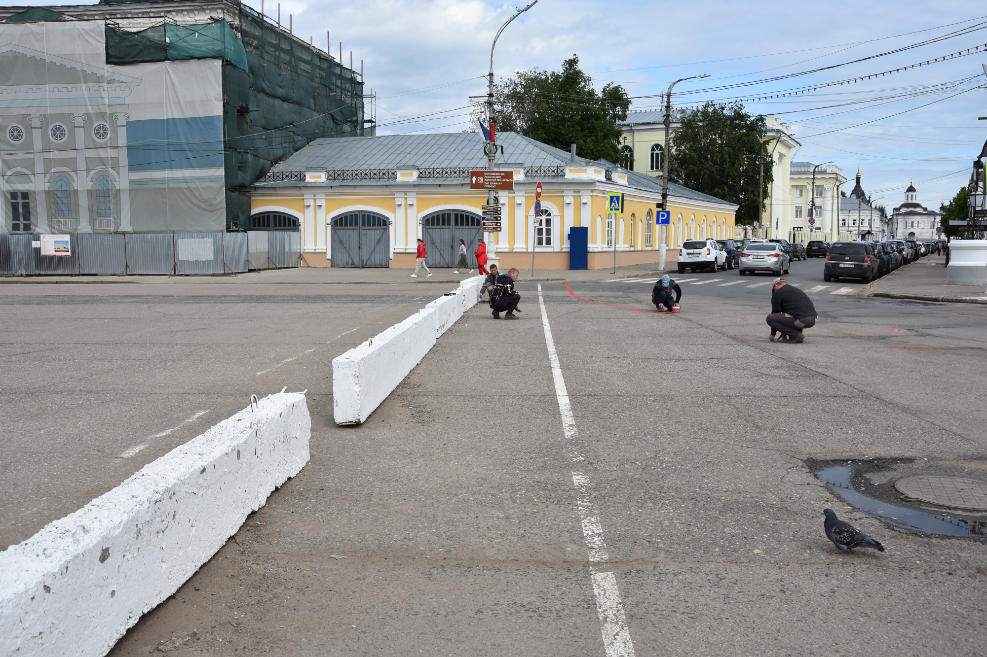 В Костроме подрядная организация приступила к капитальному ремонту  Сусанинской площади - МойДом